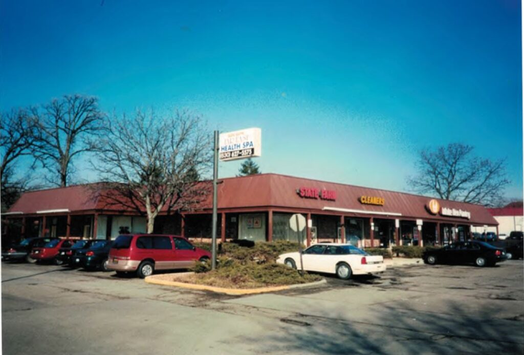 old building at village commons